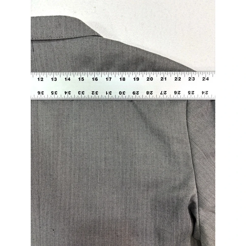 Oak Hill 3XL 54R 56R gray herringbone blazer jacket sport suit coat‎ classic fit